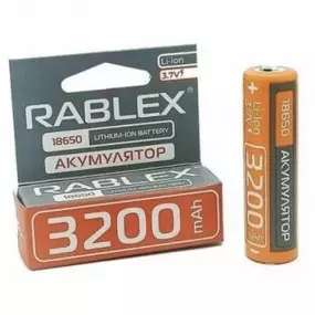 Аккумулятор Rablex 18650 Li-Ion 3200mAh