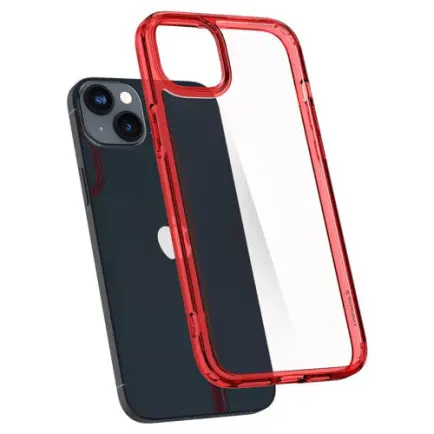 Чохол-накладка Spigen Ultra Hybrid для Apple iPhone 14 Red Crystal (ACS05042)