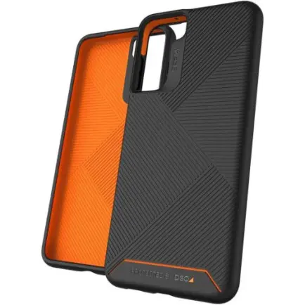 Чeхол-накладка Zagg Gear4 Denali для Samsung Galaxy S21 SM-G991 Black/Red (702007299 / 702007459)
