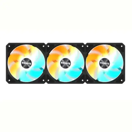 Вентилятор Gigabyte EZ Chain RVS Fan 120 3-Pack Black (GP-GBT EZRVSFAN1203)