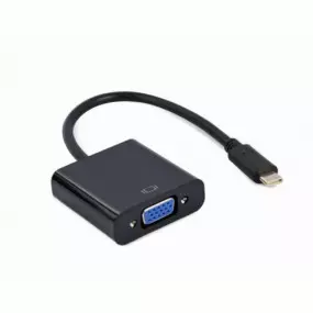 Адаптер Cablexpert USB Type-C - VGA (M/F)