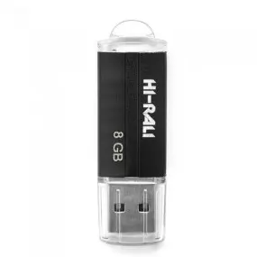 Флеш-накопитель USB 8GB Hi-Rali Corsair Series Black (HI-8GBCORBK)