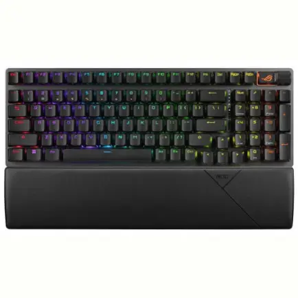 Клавіатура бездротова Asus ROG Strix Scope II 96 RGB NX Wireless Black (90MP037A-BKUA01)