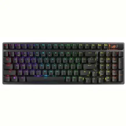 Клавіатура бездротова Asus ROG Strix Scope II 96 RGB NX Wireless Black (90MP037A-BKUA01)