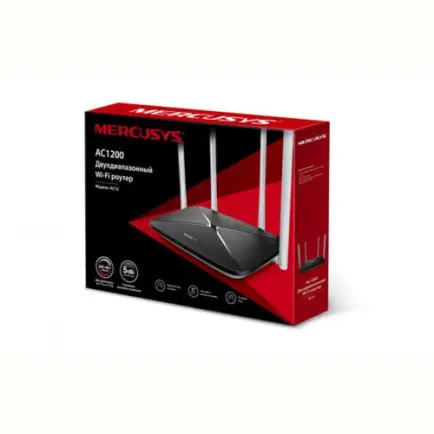 Бездротовий маршрутизатор Mercusys AC12