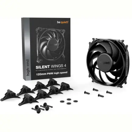 Вентилятор be quiet! Silent Wings 4 120mm PWM High-Speed Black (BL094)