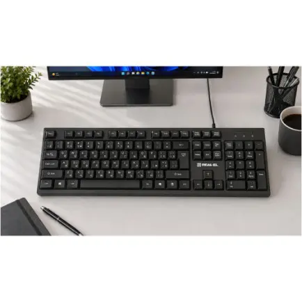 Клавиатура REAL-EL RK-510 Black