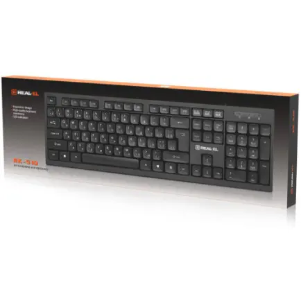 Клавиатура REAL-EL RK-510 Black