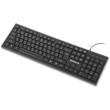 Клавиатура REAL-EL RK-510 Black