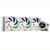 Система водяного охлаждения ID-Cooling Space LCD SL360 White, Intel: 2066/2011/1..