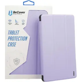 Чохол-книжка BeCover Ultra Slim Origami Transparent з кріпленням Apple для Apple iPad 10.9" 2022 Purple (712941)