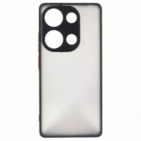 Чeхол-накладка Dengos Matt для Xiaomi Redmi Note 13 Pro 4G Black (DG-TPU-MATT-141)