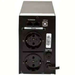 ИБП LogicPower LPM-U825VA,Lin.int.,AVR, 2 x евро, USB, металл