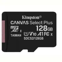 Карта памяти MicroSDXC 128GB UHS-I Class 10 Kingston Canvas Select Plus R100MB/s..