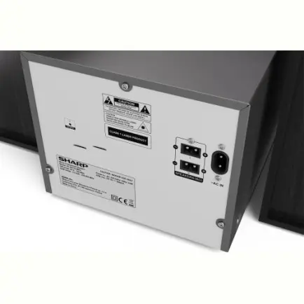 Мікросистема Sharp Micro Sound System Black (XL-B517D(BK)