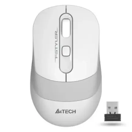 Мышь беспроводная A4Tech FG10 White USB