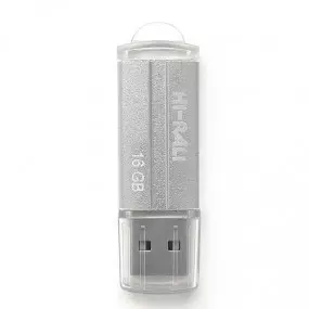 Флеш-накопитель USB 16GB Hi-Rali Corsair Series Silver (HI-16GBCORSL)