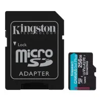 Карта памяти MicroSDXC  256GB UHS-I/U3 Class 10 Kingston Canvas Go! Plus R200/W1..
