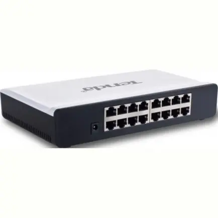Комутатор TENDA S16 16-port 10/100 desktop case