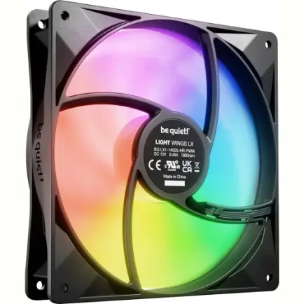 Вентилятор be quiet! Light Wings LX 140mm PWM High-Speed Black (BL129)