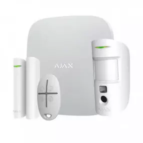 Комплект беспроводной сигнализации Ajax StarterKit Cam Plus (8EU)