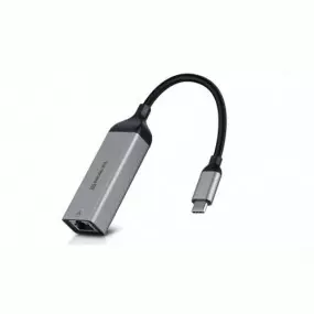 Адаптер REAL-EL CE-150 USB Type-C - RJ45 (M/F)