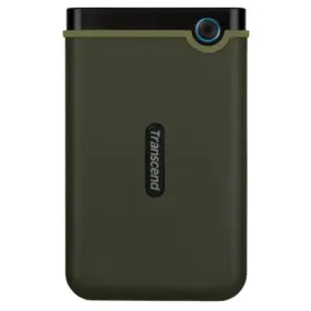Накопичувач зовнiшнiй HDD 2.5" USB 1.0TB Transcend StoreJet 25M3 Military Green Slim (TS1TSJ25M3G)