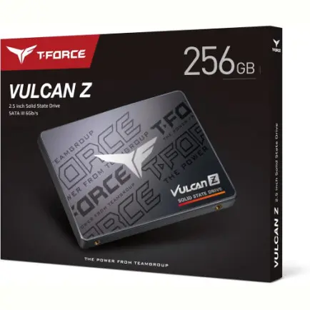 Накопитель SSD  256GB Team Vulcan Z 2.5" SATAIII 3D TLC (T253TZ256G0C101)