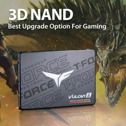 Накопитель SSD  256GB Team Vulcan Z 2.5" SATAIII 3D TLC (T253TZ256G0C101)