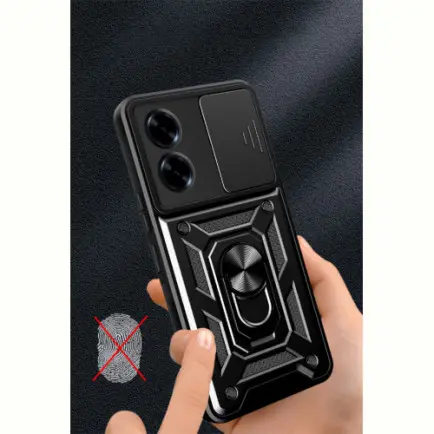 Чохол-накладка BeCover Military для ZTE Blade A34 Black (712173)