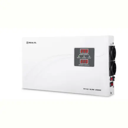 Cтабілізатор REAL-EL STAB SLIM-2000 White