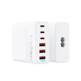 Мережевий зарядний пристрій XO L133 (3USB-С, 3USB, 3А)