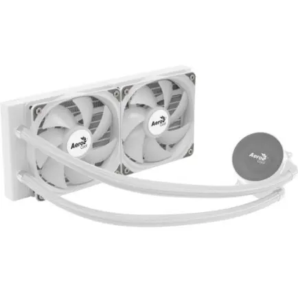 Система водяного охлаждения AeroCool Oasis L240 White (ACLA-OA24117.21)