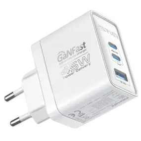 Зарядное устройство Promate PowerPort 45W White