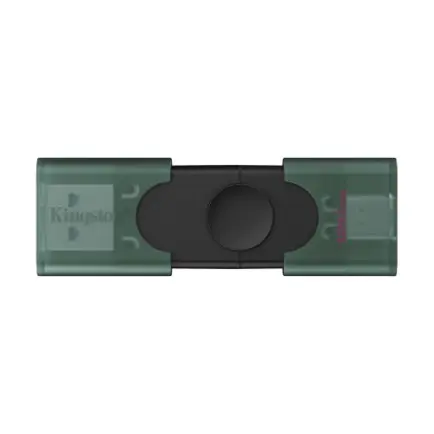 Флеш-накопичувач USB3.2 128GB Type-C Kingston DataTraveler Duo Green (DTDEG2/128GB)