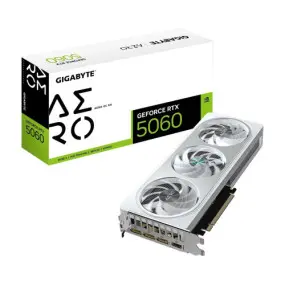 Видеокарта GF RTX 5060 8GB GDDR7 Aero OC Gigabyte (GV-N5060AERO OC-8GD)