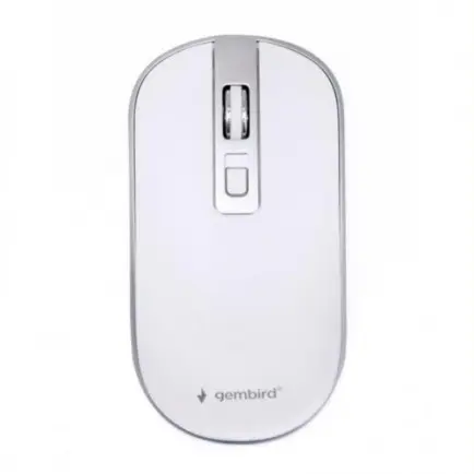 Мышь беспроводная Gembird MUSW-4B-06-WS White/Silver