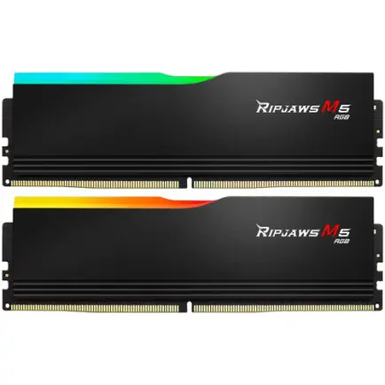 Модуль пам`ятi DDR5 2x16GB/6000 G.Skill Ripjaws M5 RGB Black (F5-6000J3238F16GX2-RM5RK)