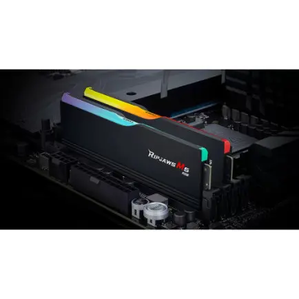 Модуль пам`ятi DDR5 2x16GB/6000 G.Skill Ripjaws M5 RGB Black (F5-6000J3238F16GX2-RM5RK)