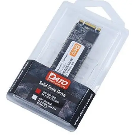 Накопитель SSD  512GB Dato DM700 M.2 SATAIII 3D TLC (DM700SSD-512GB)