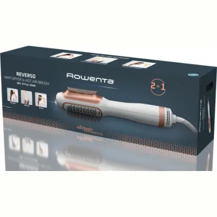 Фен-щетка Rowenta CF9820F0 Reverso Dry&Brush 2в1
