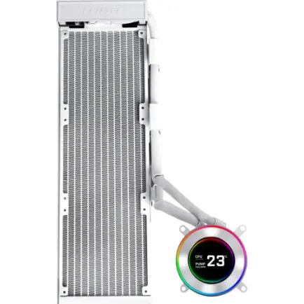 Система водяного охлаждения Lian Li HydroShift II LCD-C 360 Fanless White (G89.GHS2LCD36W.00)