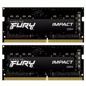 Модуль памяти SO-DIMM 2x8GB/2666 DDR4 Kingston Fury Impact (KF426S15IBK2/16)