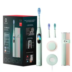 Умная зубная электрощетка Oclean X Ultra Set Green (OLED)