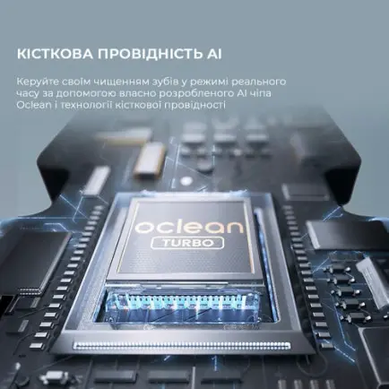 Розумна зубна електрощітка Oclean X Ultra Set Green (OLED)