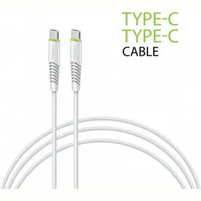 Кабель Intaleo CBFLEXTT1 USB Type-C-USB Type-C 1.2м White (1283126501296)