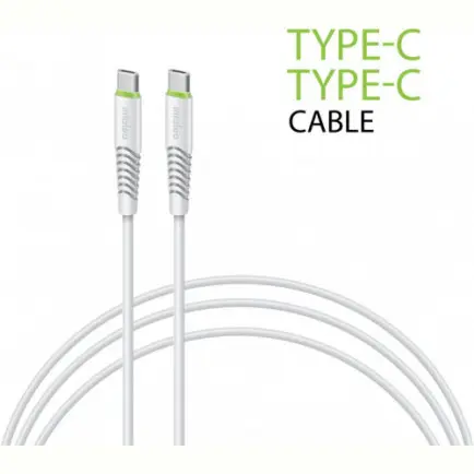 Кабель Intaleo CBFLEXTT1 USB Type-C-USB Type-C 1.2м White (1283126501296)