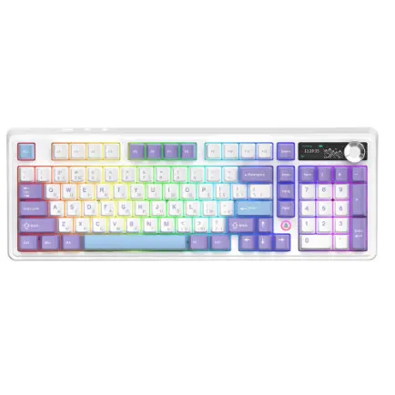 Клавиатура беспроводная Ajazz AK980 V2 Gift Switch V2 White (AK980-V2-G-PWB)
