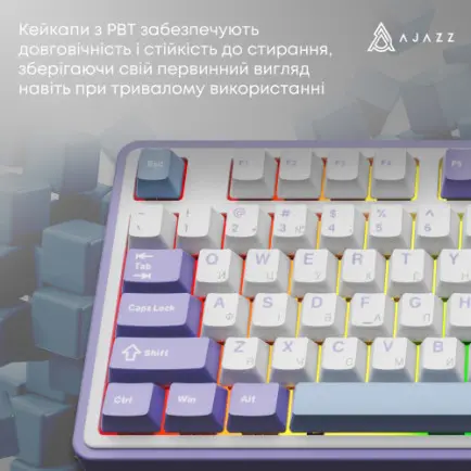 Клавиатура беспроводная Ajazz AK980 V2 Gift Switch V2 White (AK980-V2-G-PWB)