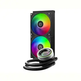 Система водяного охлаждения ID-Cooling FX240 INF, Intel: 1851/1700/1200/1151/1150/1155/1156, AMD: АМ5/АМ4, 276х120х27 мм, 3-pin ARGB/4-pin PWM
